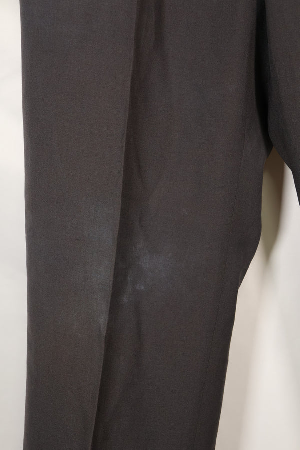1960s Saigon Taylor Made Black Safari Jacket Pants Set