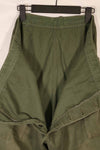 Real 1940s-50s US Army M43 Pants Cut Cotton Pants Used