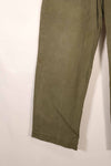 Real 1940s U.S. Army M45 cotton field pants, used.