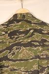 1960s Small Tiger-Stripe Shirt, CIDG Pattern, with Original Patch, Used
