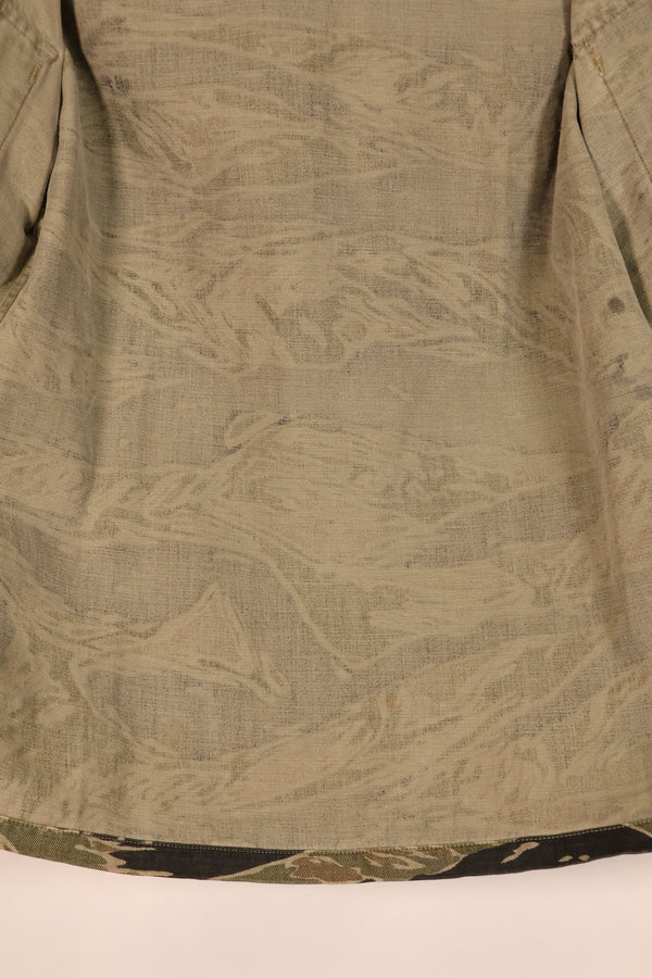 1960s - Silver Tiger - a-s - Tiger Stripe - Shirt - With Patch - Interpreter - Used 