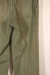 Real 1940s WWII U.S. Marine Corps HBT pants, used A