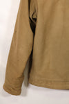 1940s size 38 WWII US Navy N-1 deck jacket, used.
