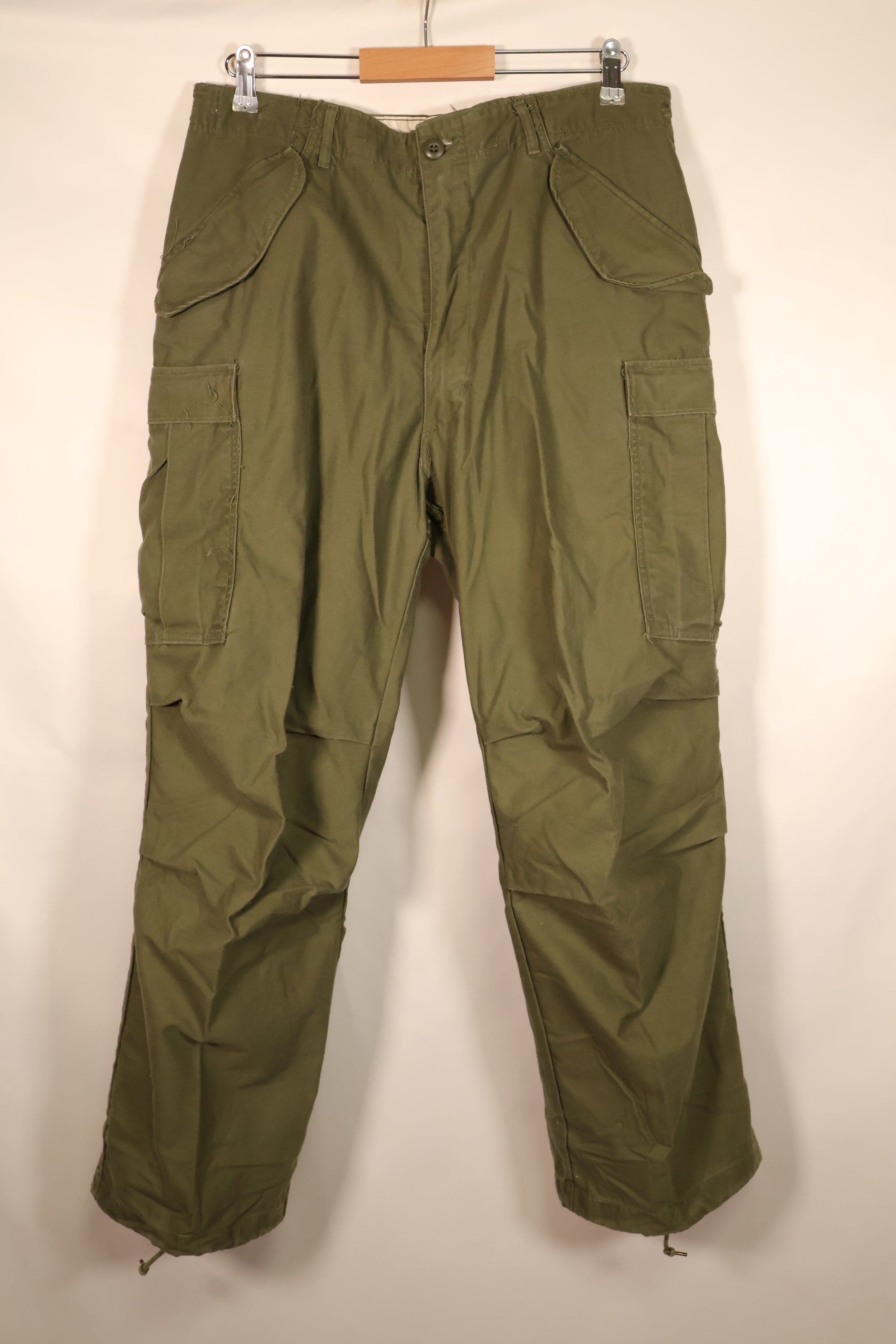 1967 Contract, M-R, U.S. Military, M-65 Field Pants, Early Production, Used