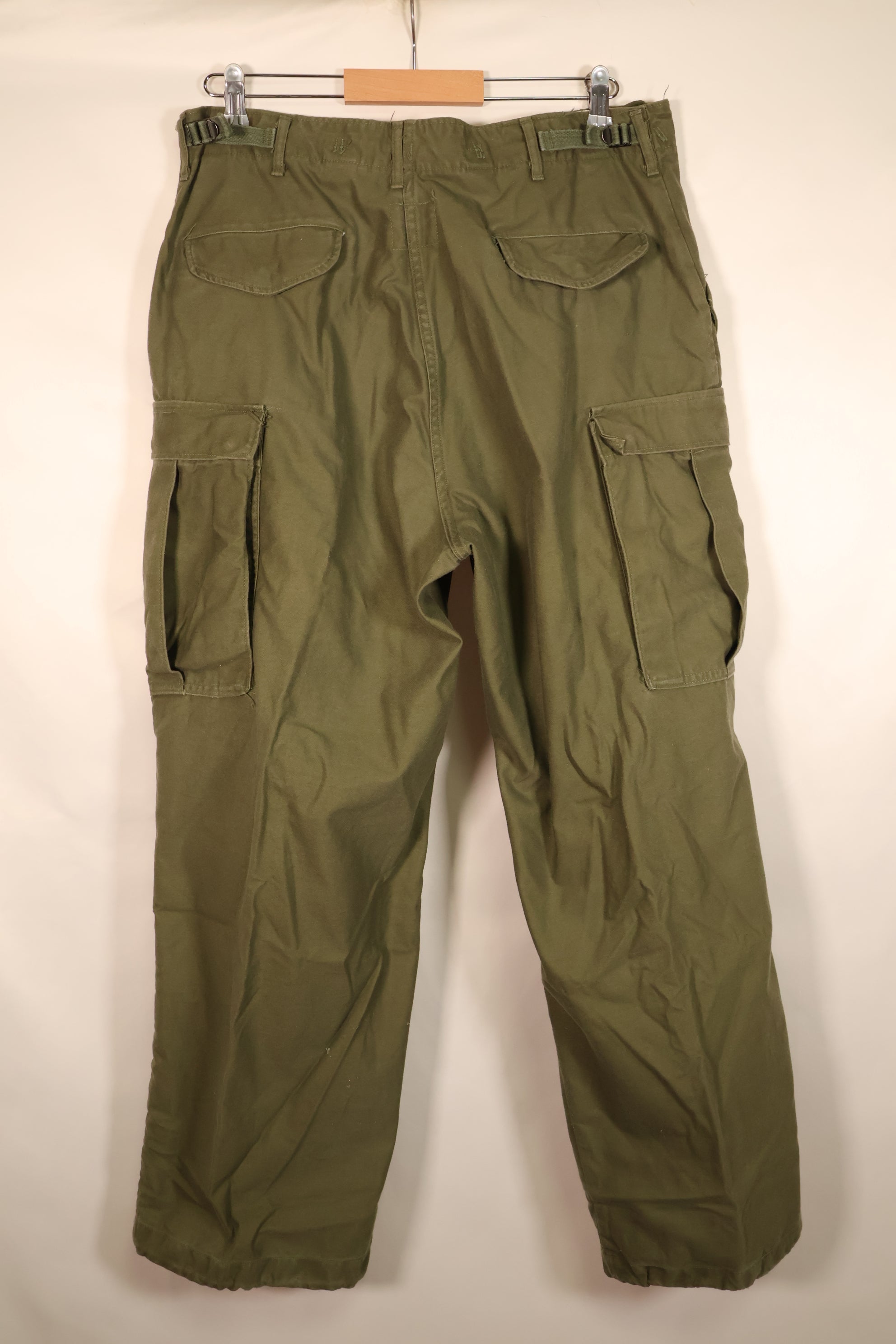 1967 Contract, M-R, U.S. Military, M-65 Field Pants, Early Production, Used