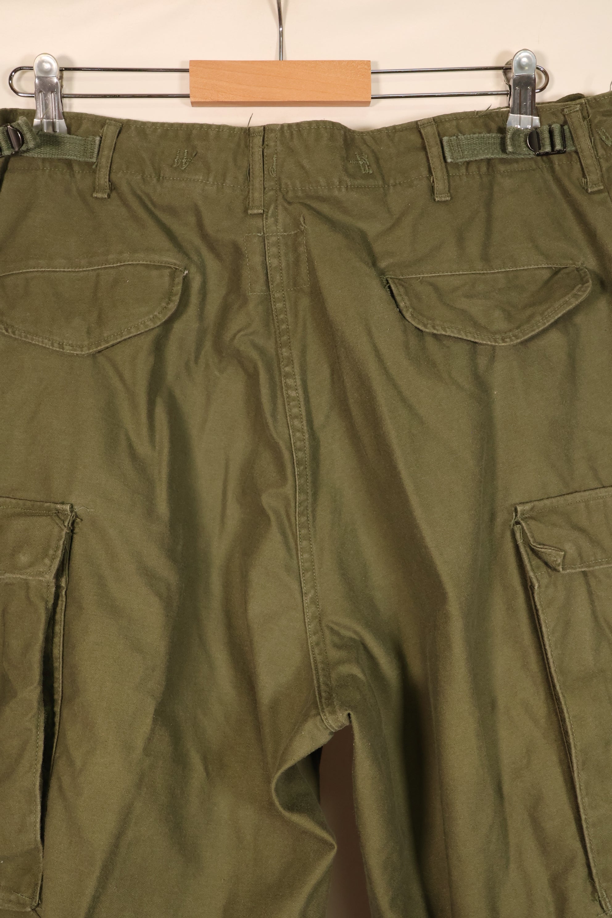 1967 Contract, M-R, U.S. Military, M-65 Field Pants, Early Production, Used