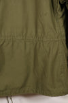 1969 Contract S-S U.S. Army M65 Field Jacket 2nd Model Aluminum Zipper Used