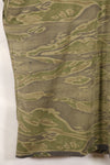 1970s South Vietnamese Marine Corps Tiger Stripe Shirt VNMC Late Ripstop Pattern Used