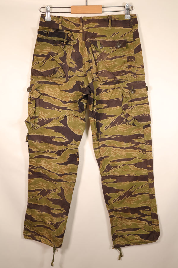 Late 1960s, A-M, Late War Pattern, Heavyweight Fabric, Tiger Stripe Pants, Asian Cut, Used