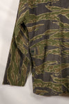 1970s South Vietnamese Marine Corps Tiger Stripe Shirt VNMC Late Ripstop Pattern Used