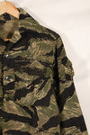 Real US-S Okinawa Tiger Tiger Stripe US Cut Shirt Japanese Mainland Sewing Used