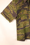 1970s—Authentic Fabric—Postwar Manufacture—VNMC 5th Model South Vietnamese Marine Corps Tiger Stripe Shirt—Used