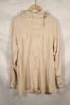 1940s German Army mountain soldier anorak parka, snow camouflage, good condition, used.