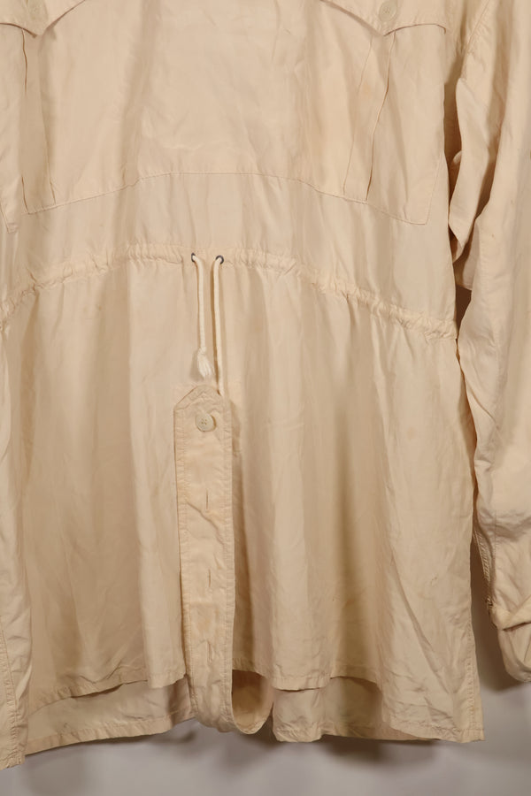 1940s German Army mountain soldier anorak parka, snow camouflage, good condition, used.