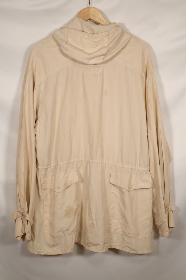 1940s German Army mountain soldier anorak parka, snow camouflage, good condition, used.