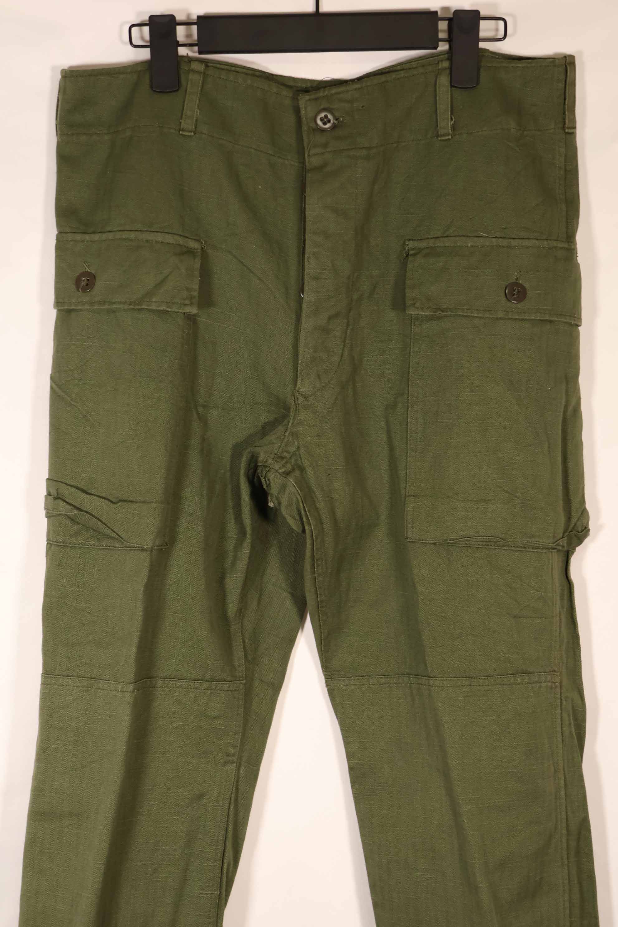 Real 1950's-1960's South Korean Army HBT Pants Used