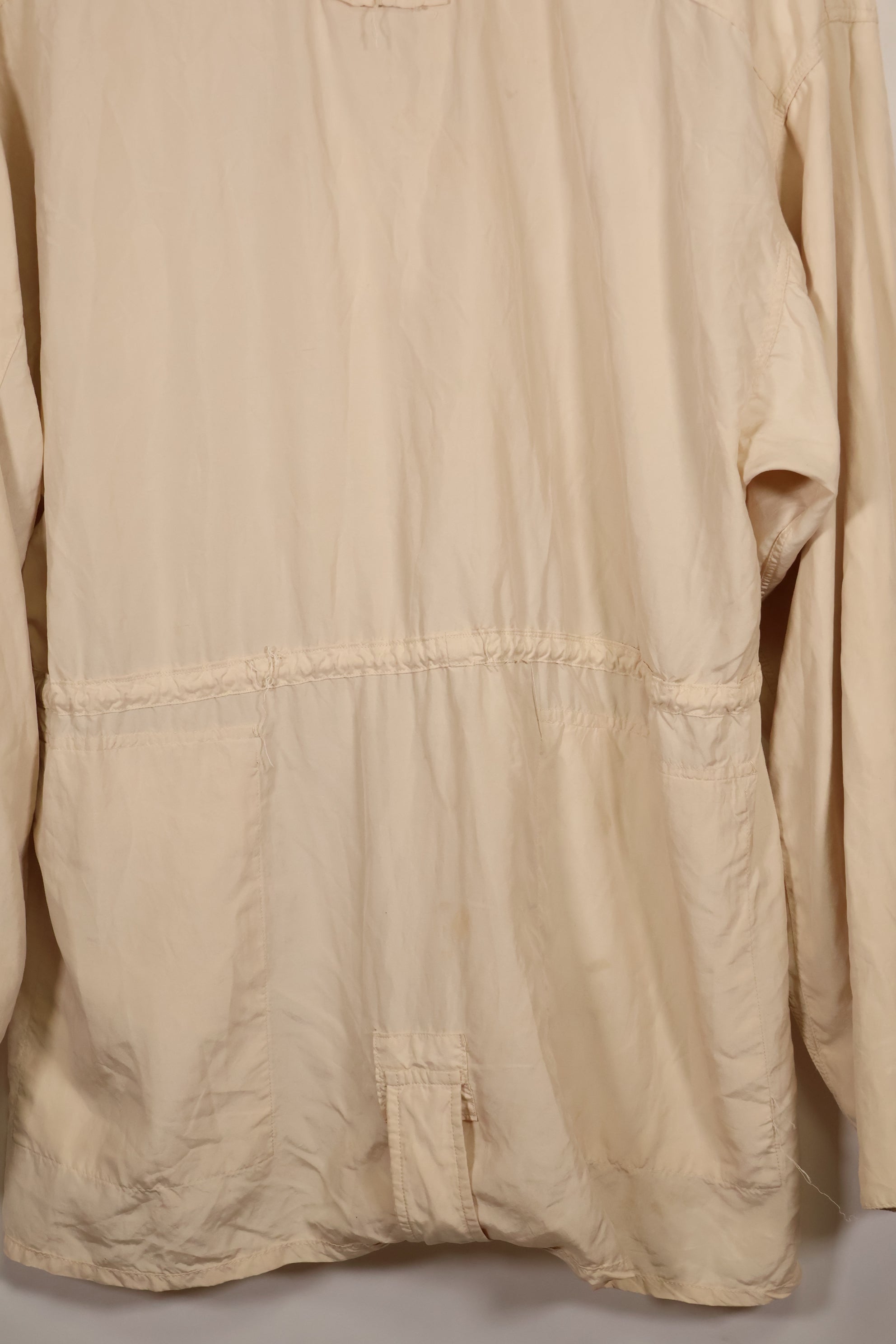 1940s German Army mountain soldier anorak parka, snow camouflage, good condition, used.