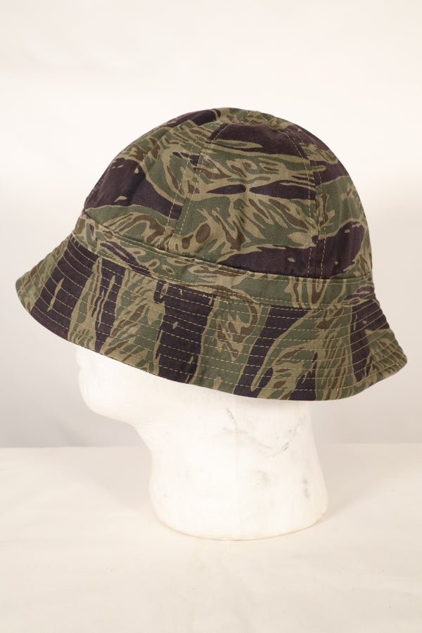 Osaka MASH M Silver Tiger Stripe Beach Ball Hat, used with modifications