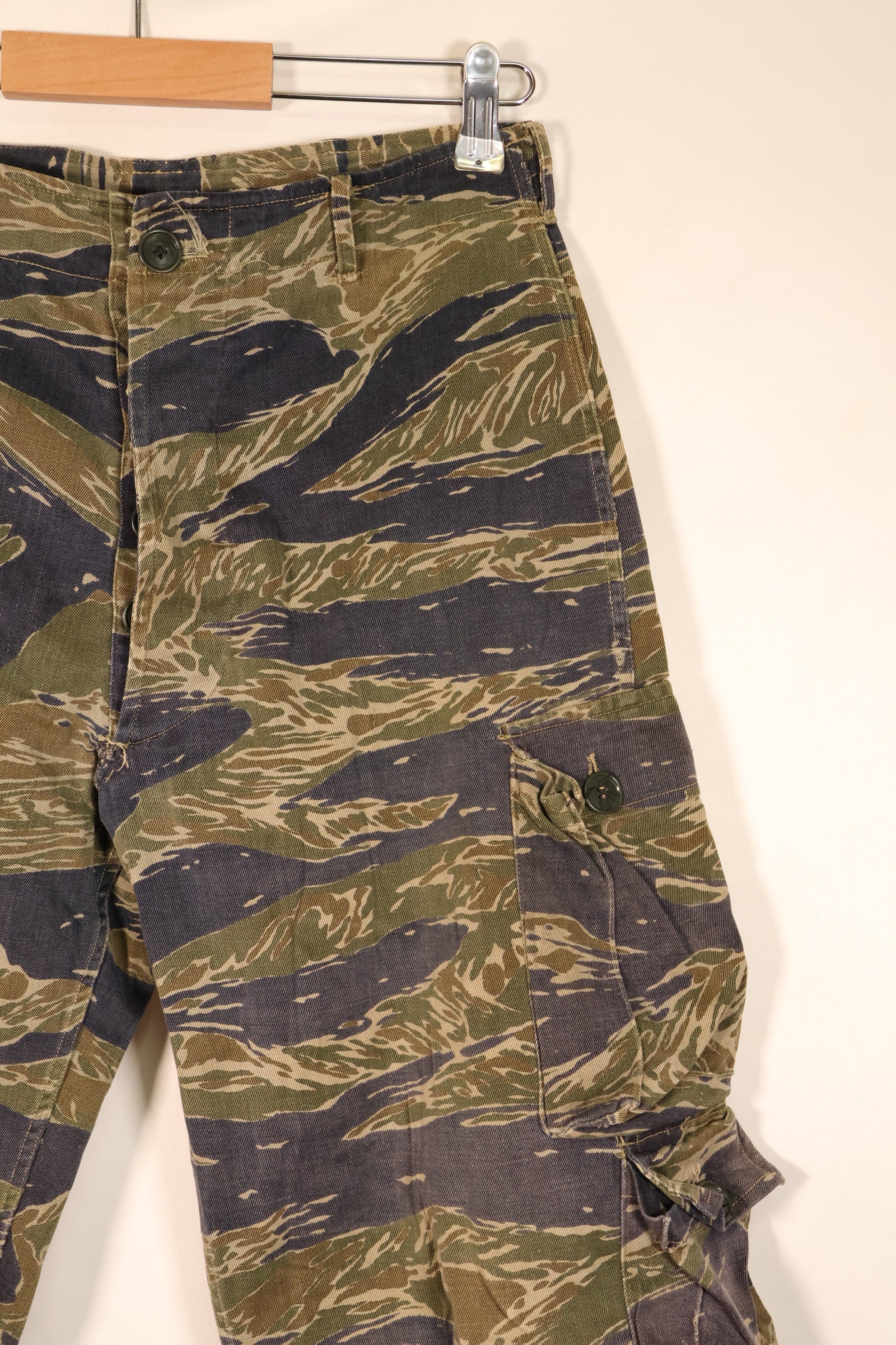 Circa 1965–66 | A-M | Silver Tiger Pattern | Tiger Stripe | Pants | Slightly Faded | Used