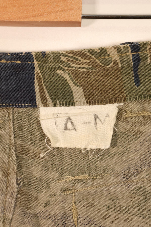 Circa 1965–66 | A-M | Silver Tiger Pattern | Tiger Stripe | Pants | Slightly Faded | Used