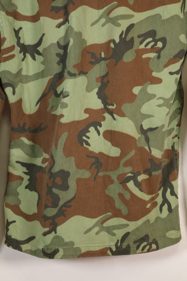 1960 年代南越 ARVN 绿叶迷彩衬衫，二手货。