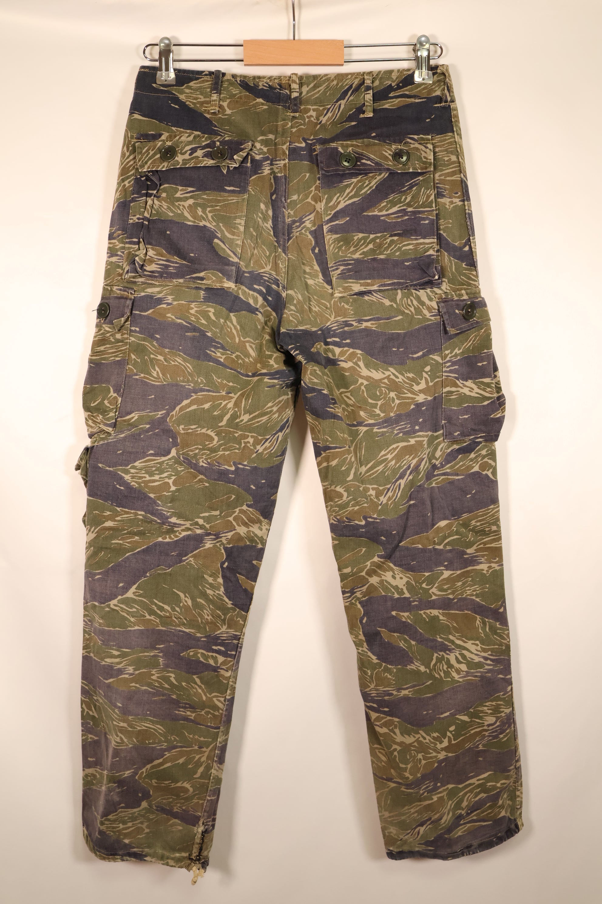 Circa 1965–66 | A-M | Silver Tiger Pattern | Tiger Stripe | Pants | Slightly Faded | Used