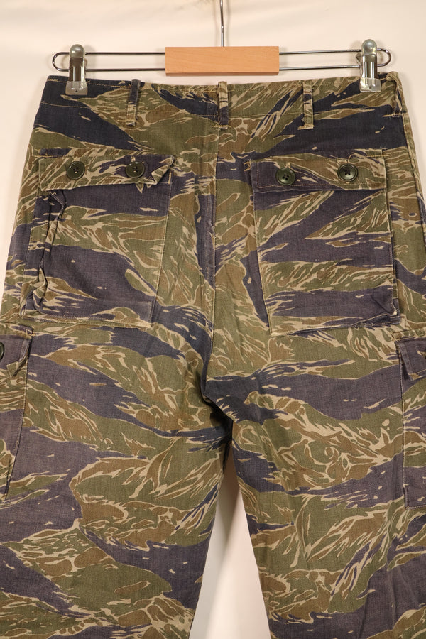 Circa 1965–66 | A-M | Silver Tiger Pattern | Tiger Stripe | Pants | Slightly Faded | Used