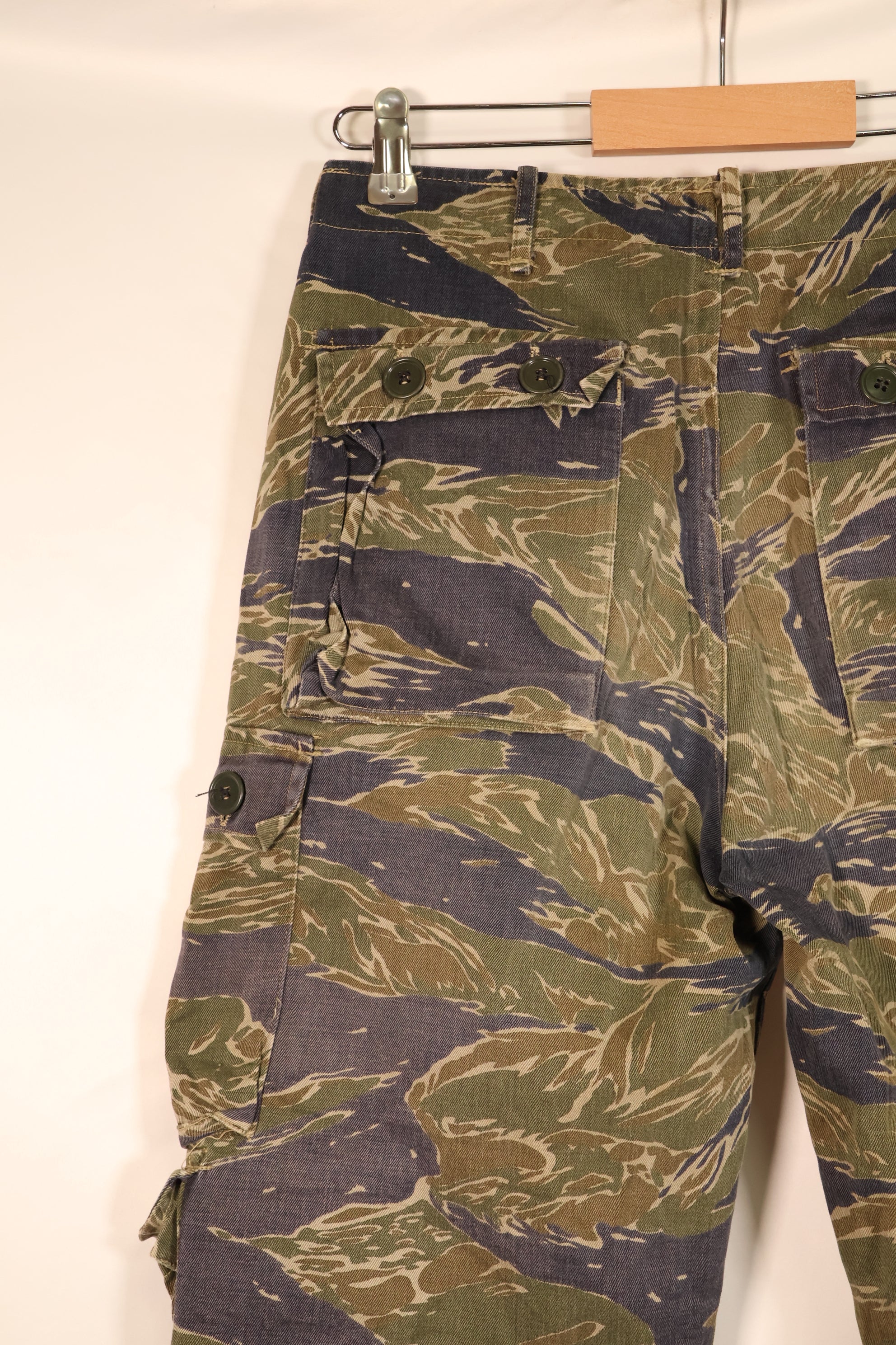 Circa 1965–66 | A-M | Silver Tiger Pattern | Tiger Stripe | Pants | Slightly Faded | Used