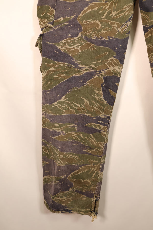 Circa 1965–66 | A-M | Silver Tiger Pattern | Tiger Stripe | Pants | Slightly Faded | Used