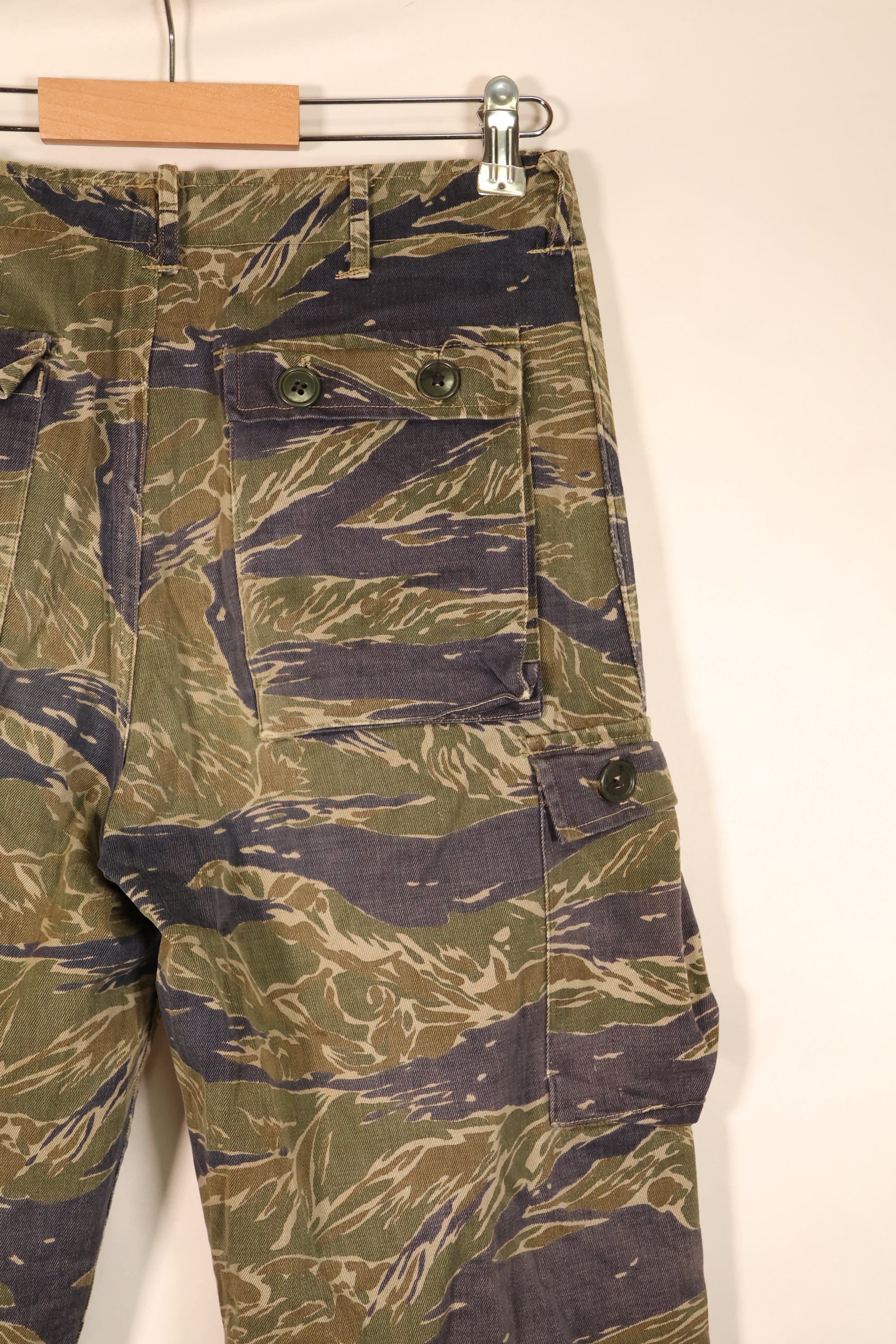 Circa 1965–66 | A-M | Silver Tiger Pattern | Tiger Stripe | Pants | Slightly Faded | Used