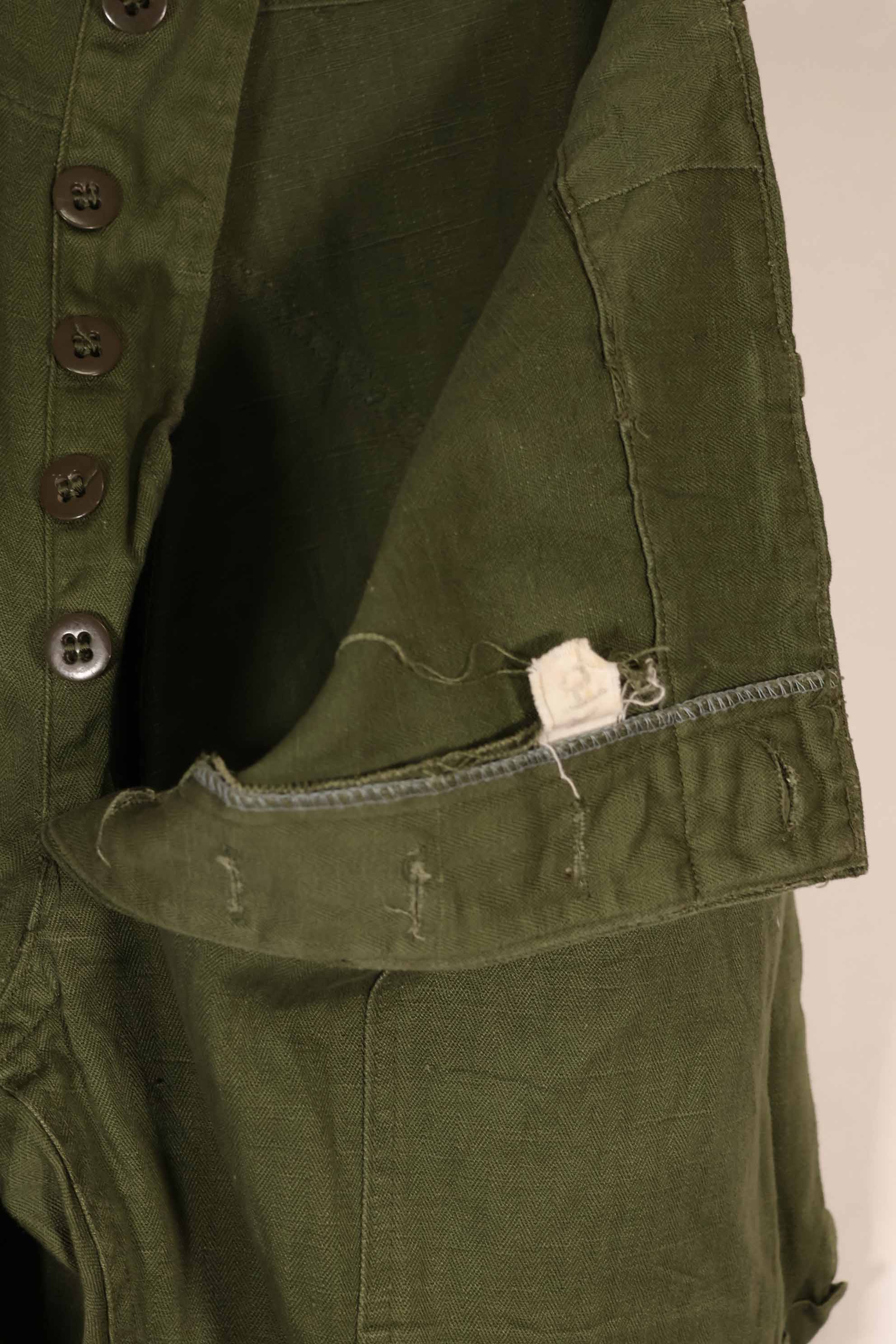 Real 1950's-1960's South Korean Army HBT Pants Used