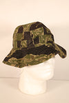 Mid-1960s; Size: Approx. S; Made in Okinawa; Okinawa Tiger Pattern; JWD; CISO Cut; Boonie Hat; Unused