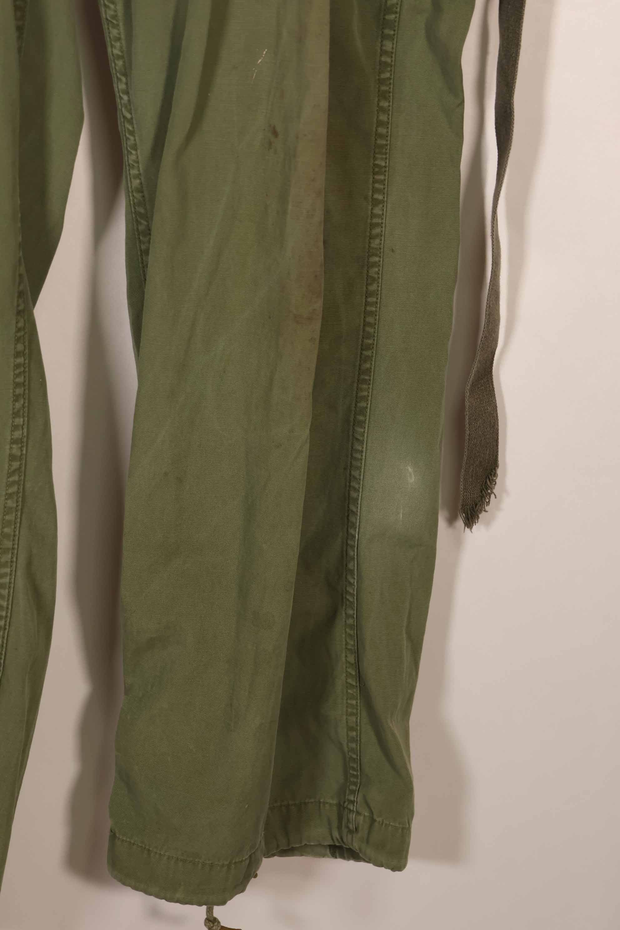 Real 2nd Model Jungle Fatigue Pants Used Used strong signs of use, no size tag.