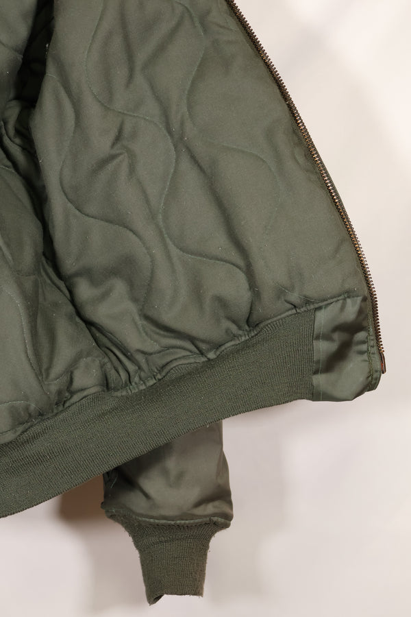 1998 Contract MEDIUM US Navy CWU-45P Flight Jacket, used, good condition.