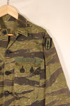 Circa 1970–71, US-M, TO81, Silver Tiger Pattern, Tiger Stripe Shirt, with Patch, Used