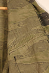 Circa 1970–71, US-M, TO81, Silver Tiger Pattern, Tiger Stripe Shirt, with Patch, Used