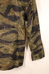 Mid-1960s, A-M, Silver Tiger Pattern, Asian Cut, Tiger Stripe Shirt, Virtually Unused