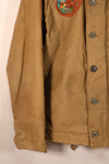 1940s, WWII, U.S. Navy, Deck Jacket, With Patches, Used, Oversized