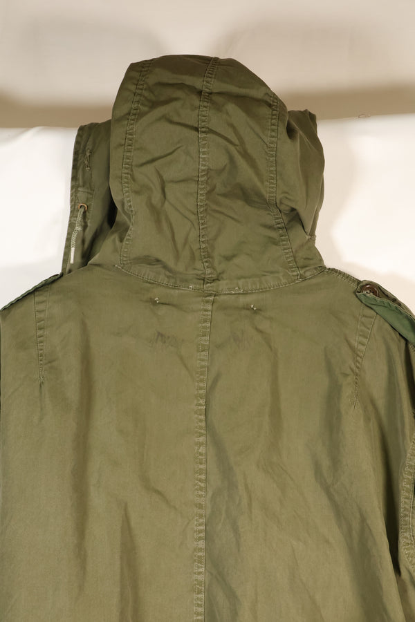 Early 1950s SMALL M51 field parka, liner set, mod coat, used.