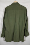 1967 3rd Model Jungle Fatigue Jacket USAF First Attachment M-R Used