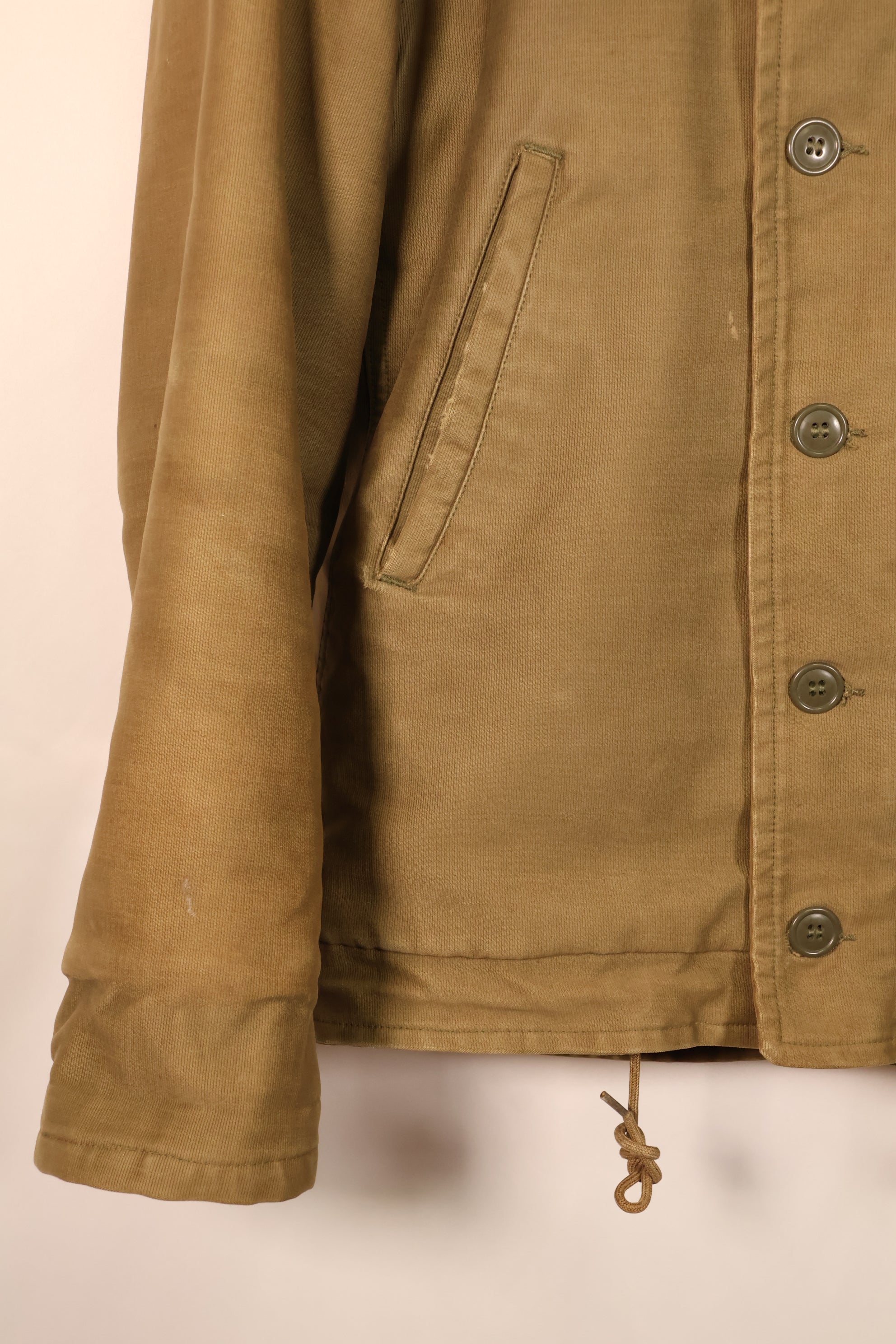 1950s Lot, Size 36–38, U.S. Navy N-1 Deck Jacket, CVA-62, Used