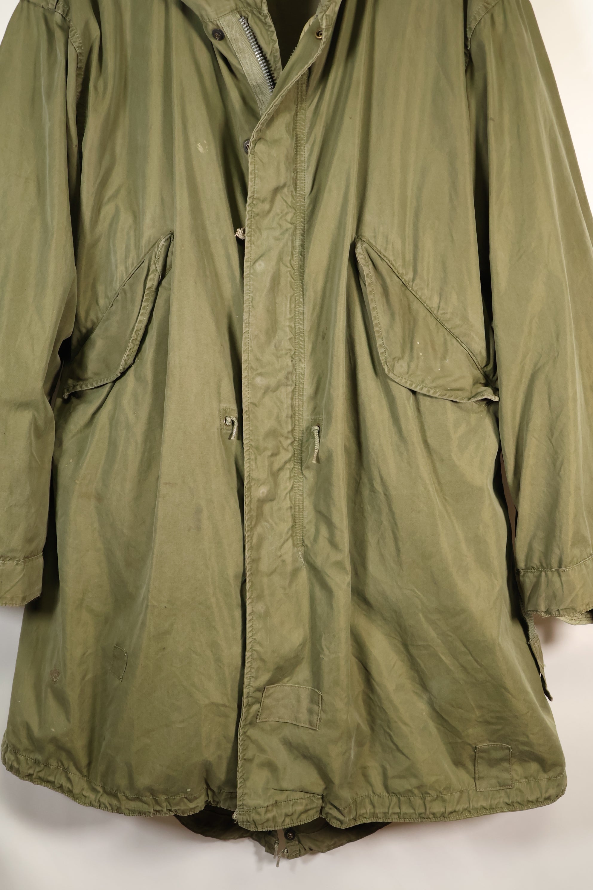 Early 1950s, estimated SMALL M51 Field Parka, liner set, mod parka, used.