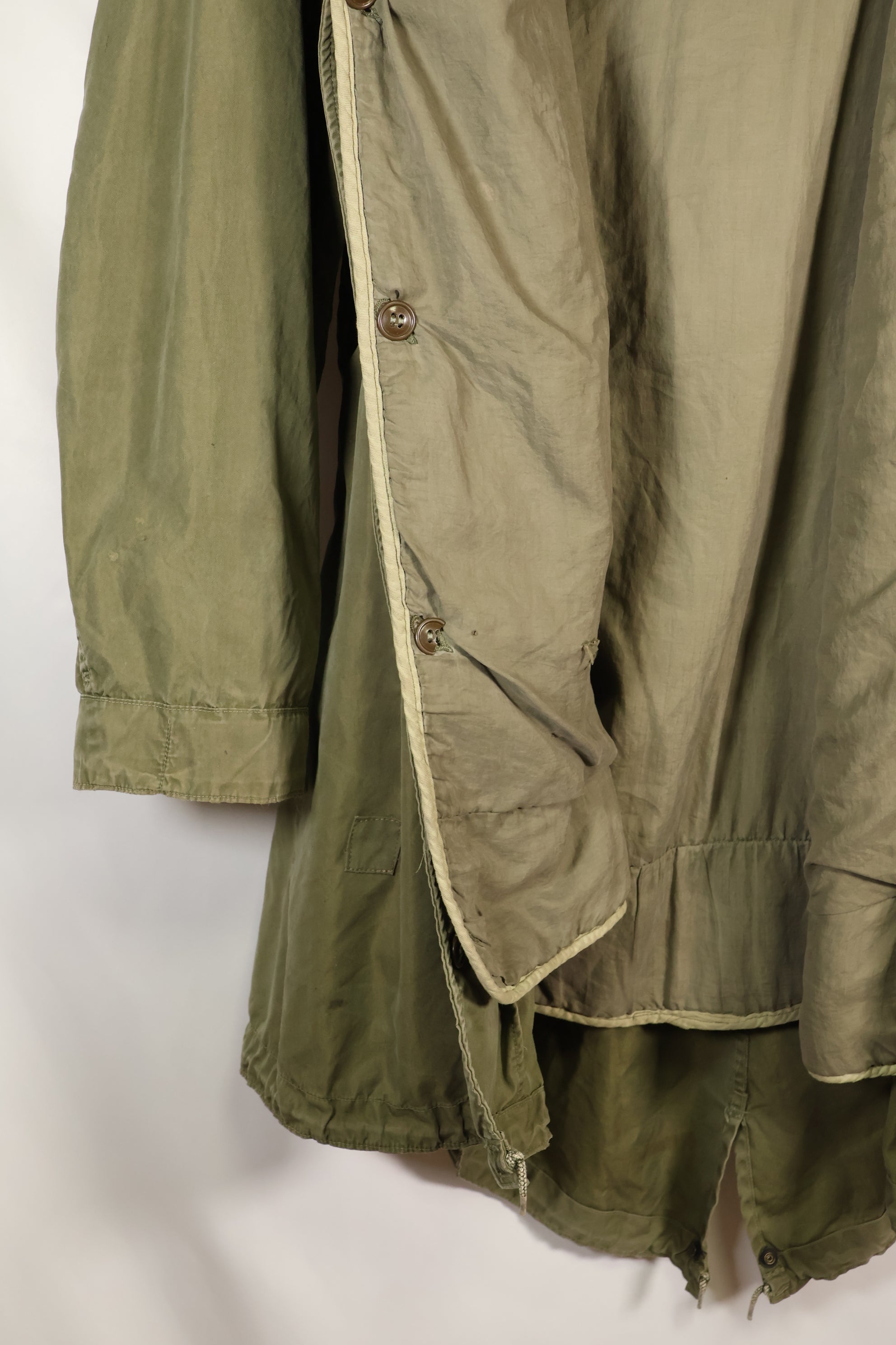 Early 1950s, estimated SMALL M51 Field Parka, liner set, mod parka, used.