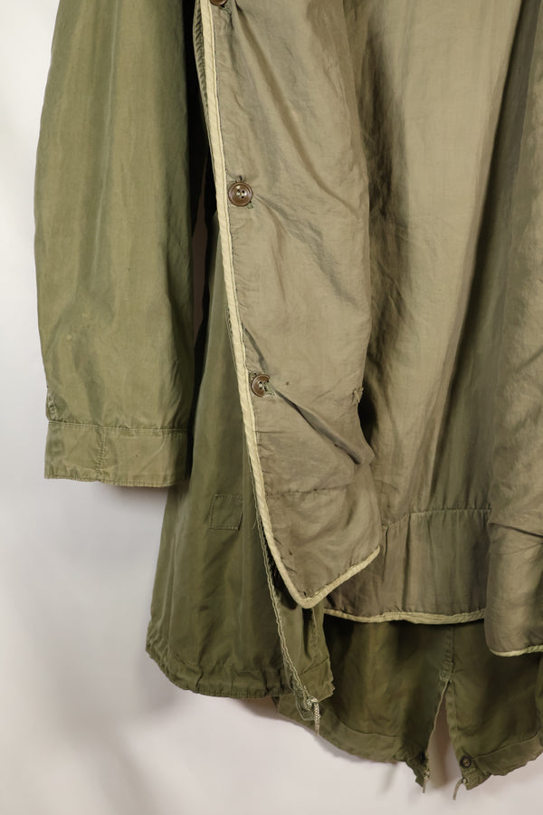 Early 1950s, estimated SMALL M51 Field Parka, liner set, mod parka, used.