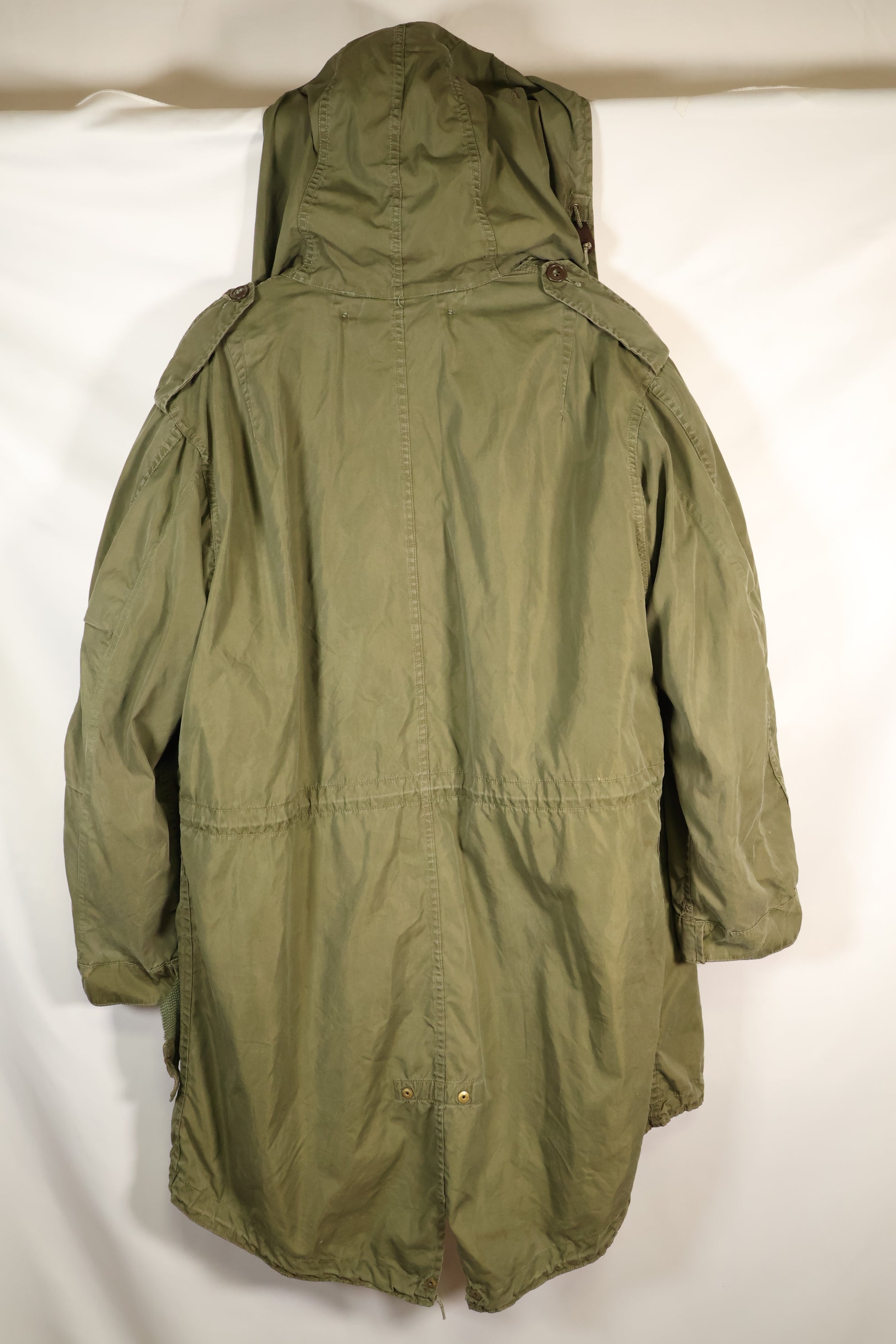 Early 1950s, estimated SMALL M51 Field Parka, liner set, mod parka, used.