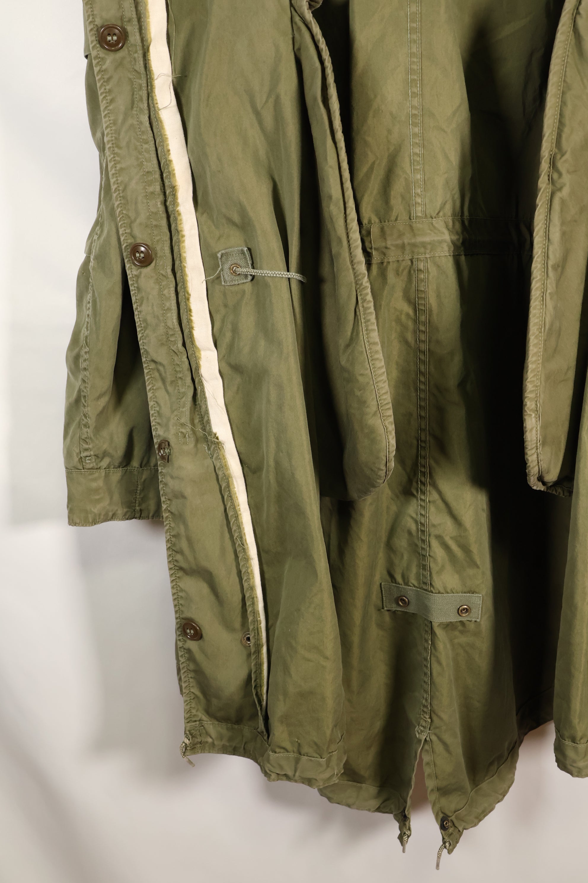 Early 1950s, estimated SMALL M51 Field Parka, liner set, mod parka, used.