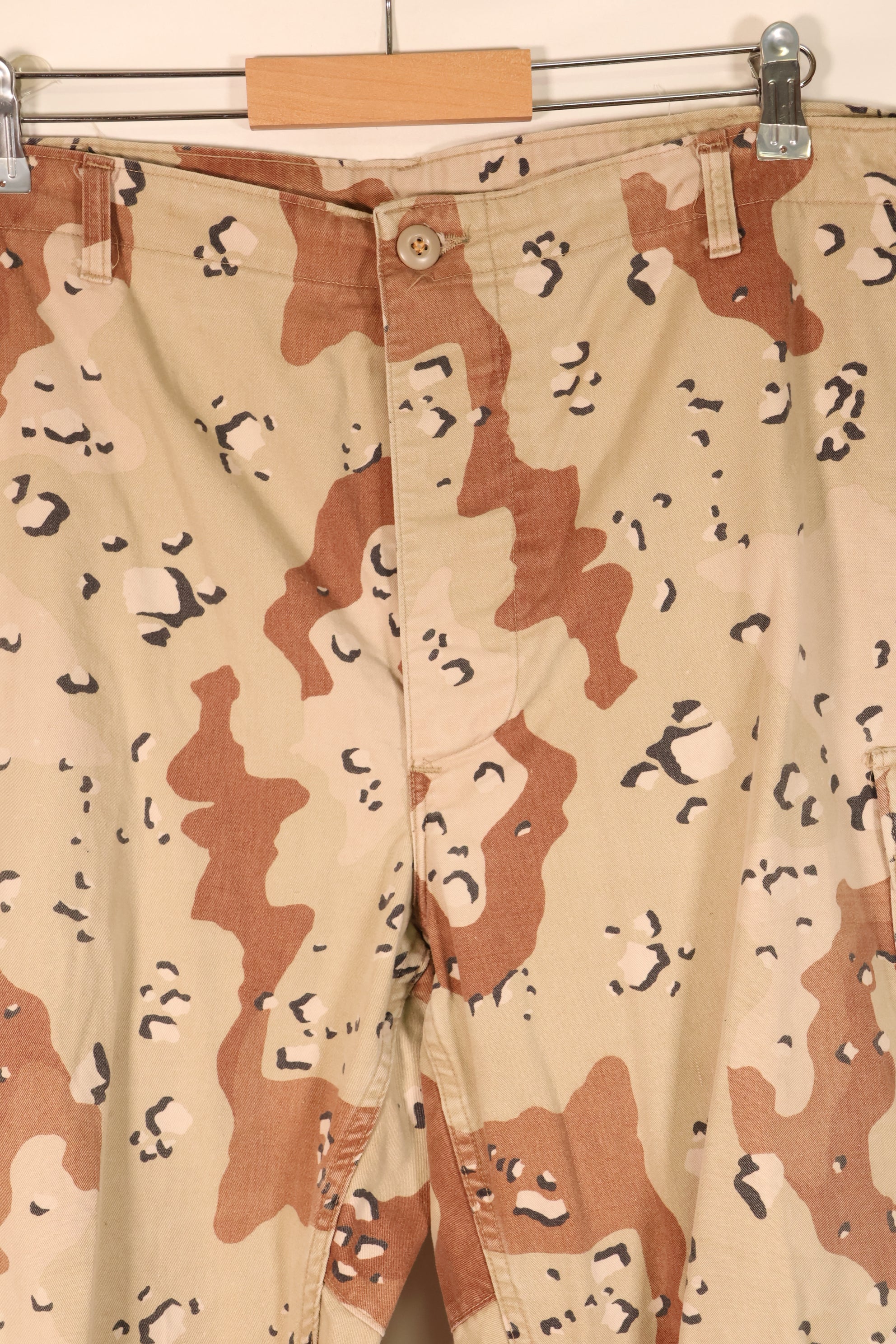 1986 Contract, Estimated Size XL, 6C Desert Pattern, Chocolate Chip Camo, Pants, Slightly Faded, Used