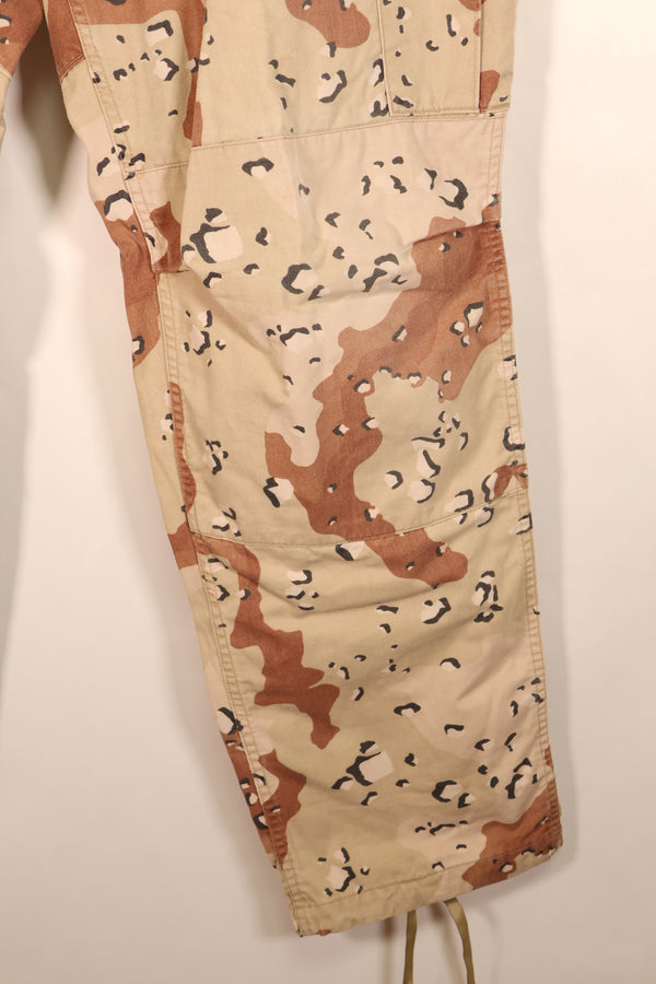 1986 Contract, Estimated Size XL, 6C Desert Pattern, Chocolate Chip Camo, Pants, Slightly Faded, Used