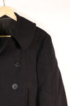 1940's estimated 38 approx. 10 buttons U.S. Navy pea coat in good condition A