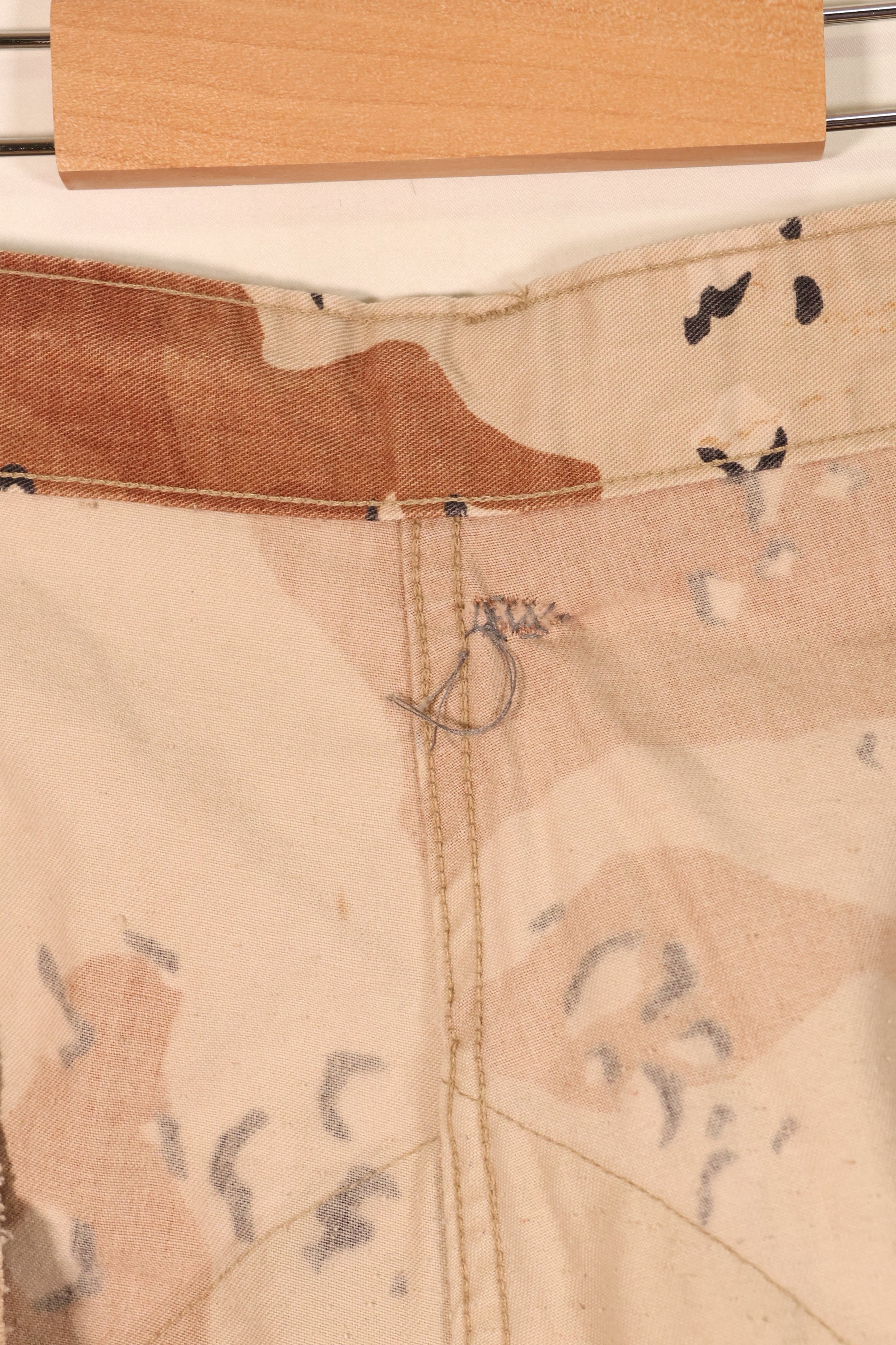 1986 Contract, Estimated Size XL, 6C Desert Pattern, Chocolate Chip Camo, Pants, Slightly Faded, Used